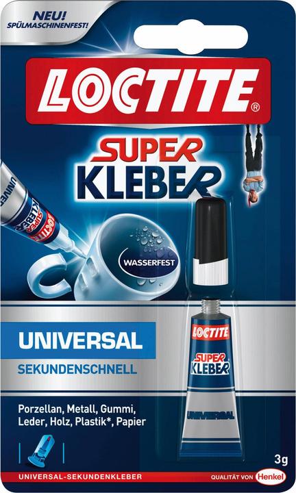 Actual product image Henkel Loctite UniversalKleber liquid, single product, 3g (15 g)