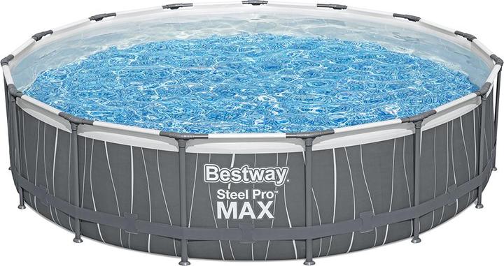 Produktbild Bestway Stee Por Max Pool Set 457x107cm (Ø 457 x 107cm)