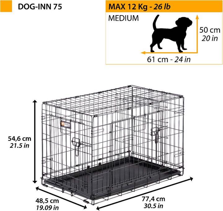 Immagine prodotto Ferplast Dog-Inn (Cane, Pieghevole)