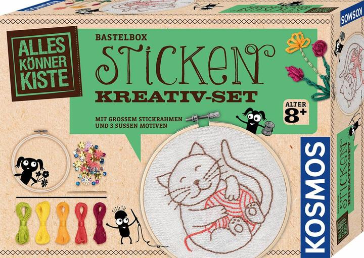 Produktbild Kosmos Sticken Kreativ-Set