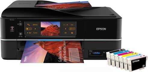 Epson Stylus PX820FWD, all-in-one, touchscreen, WLAN, fax (Ink, Colour)