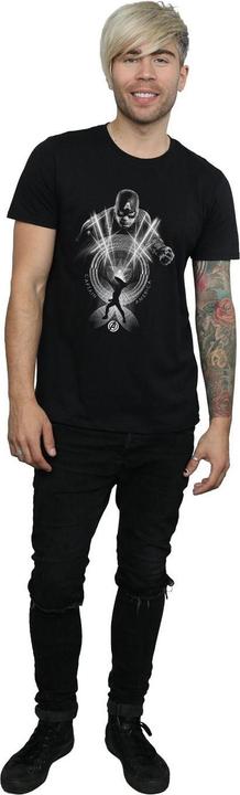Immagine prodotto Captain America Circle Maglietta Uomo (3XL)