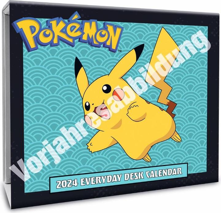 Calendrier des départs journaliers Pokémon 2025 (Anglais)