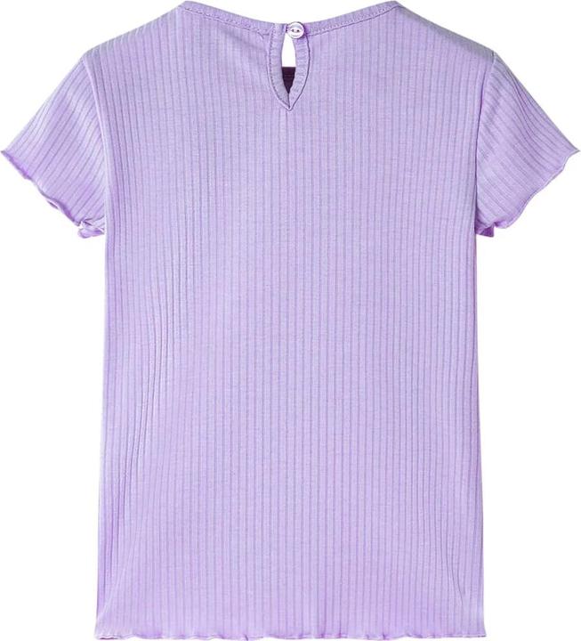 Actual product image VidaXL Children's T-shirt purple 140,Material: 95 % cotton. 5 (140)