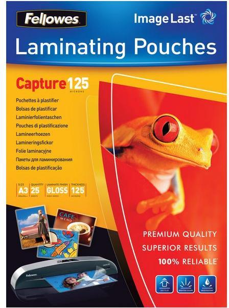 Actual product image Fellowes Capture 125 (A3, 25 Piece, 125 µm)