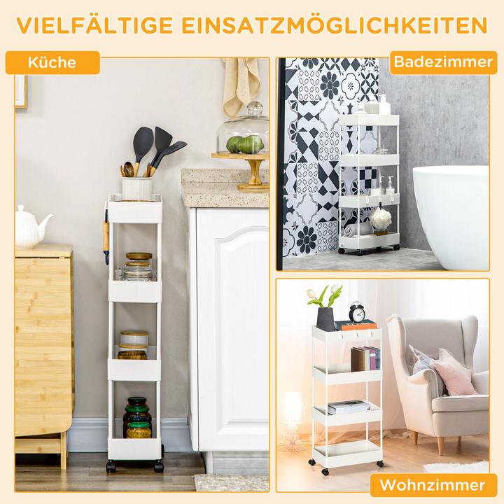 Produktbild Homcom Rollwagen mit Bremsen