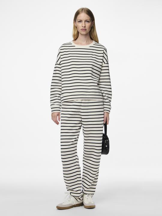 Actual product image Pieces Pcchilli Hw Straight Stripe Pants Noos (S)