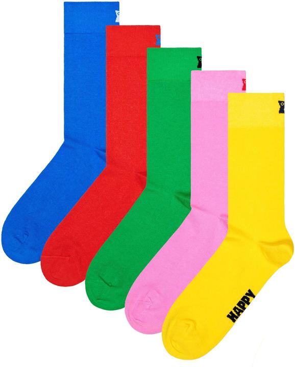 Image du produit Happy Socks Solid (Pack de 5, 36 - 40)