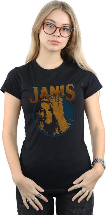 Produktbild Janis Joplin Distressed Circle TShirt (L)
