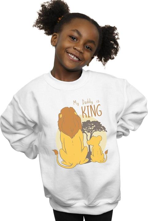 Produktbild Disney The Lion King My Daddy Is King Sweatshirt Mädchen (140, 146)
