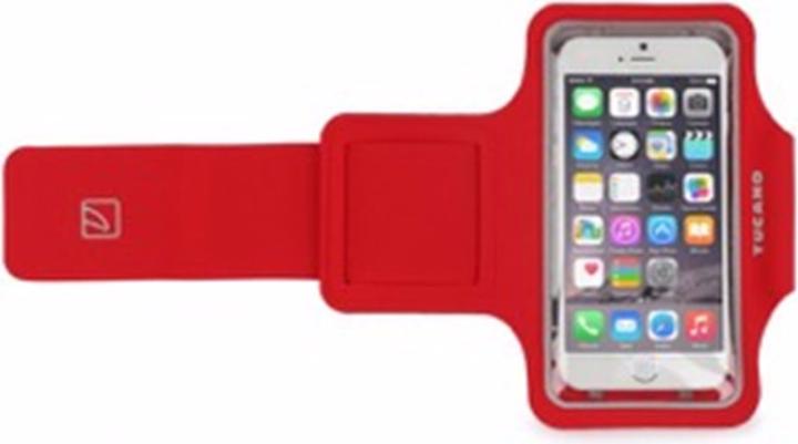 Actual product image Tucano Sportarmband für iPhone 6/6S/7 (4.7") / Smartphones 5“ Rot