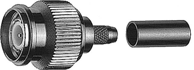 Produktbild Telegärtner Koax TNC-Kabelstecker Professional G5, 50 OHM Kabelgruppe: RG-223/U, zum crimpen (Antennenkabel)