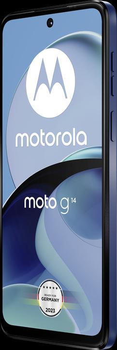 Produktbild Motorola Moto G14 (128 GB, Sky Blue, 6.50", Dual SIM, 50 Mpx, 4G)