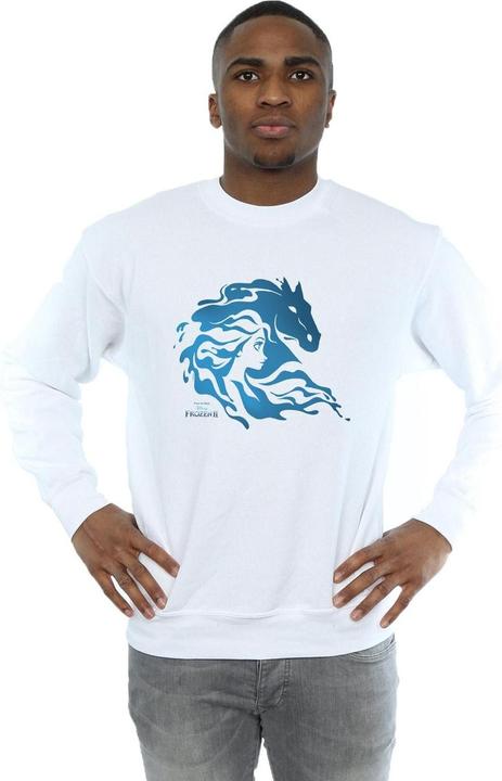 Actual product image Disney Mens Frozen 2 Nokk Silhouette Sweatshirt (M)