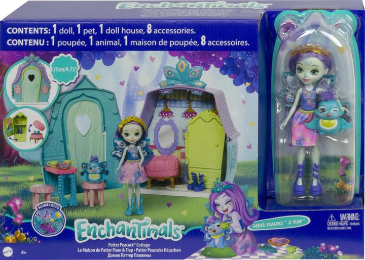 Actual product image Enchantimals Patter Peacock House with accessories