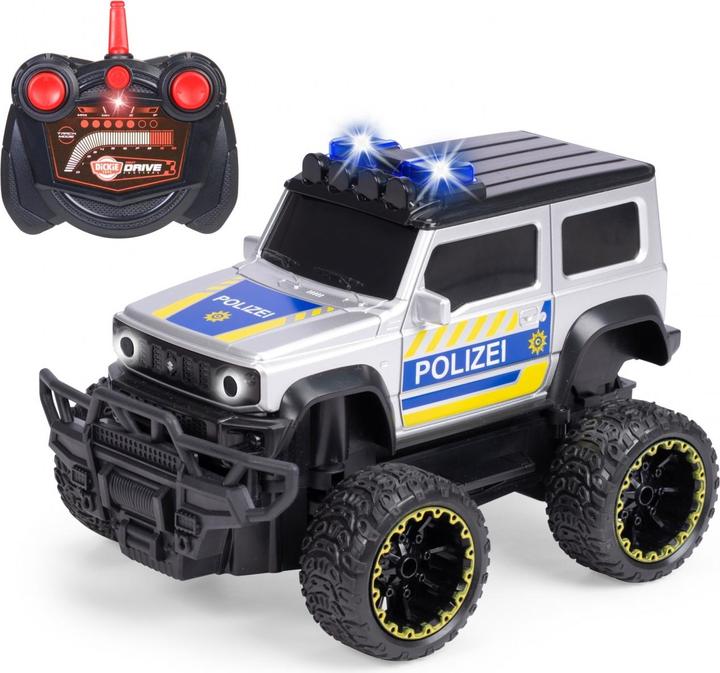 Actual product image Dickie RC Suzuki Jimny Police