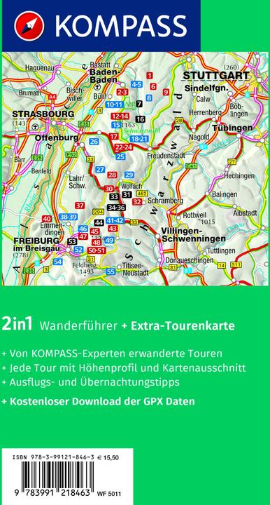 Produktbild Wanderführer Schwarzwald Mitte-Nord, 50 Touren