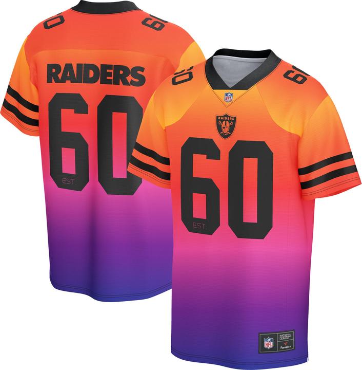 Fanatics Las Vegas Raiders NFL SUNSET Mesh Supporters Jersey - L (L)