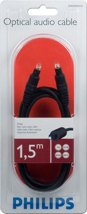 Produktbild Philips Toslink — Toslink (1.50 m, TOSLINK)