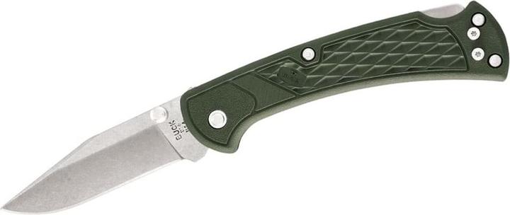 Image du produit Buck 112 SLIM SELECT, acier 420HC, inoxydable, back lock, nylon renforcé de fibres de verre, clip en