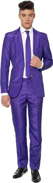 Metamorph Costume de fête solide pourpre (XL)
