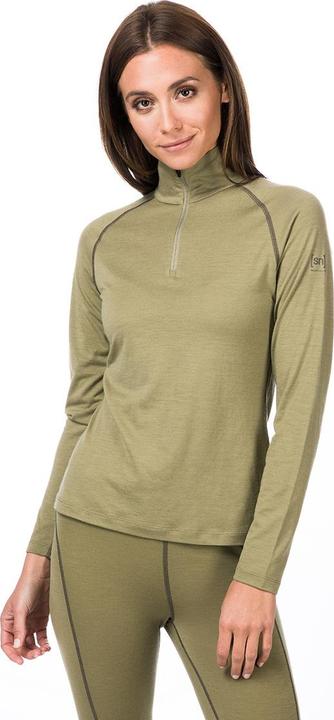 Actual product image Super Natural Base 175 1/4 Zip Longsleeve (S)