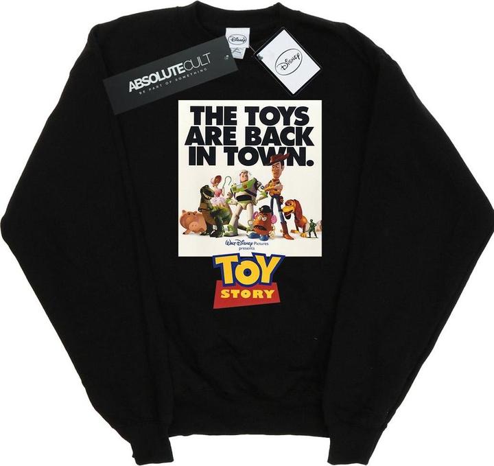 Actual product image Disney Girls Toy Story Movie Poster Sweatshirt (140, 146)
