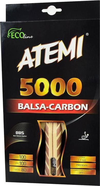 Atemi Neu 5000 Pro konkav Tischtennisschläger