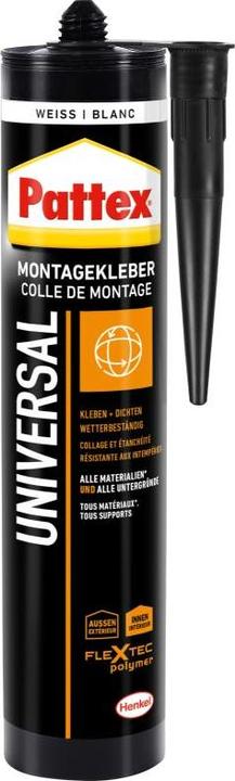 Colle de montage universelle Couleur du fabricant Blanc PTRUN 420 g (420 g)