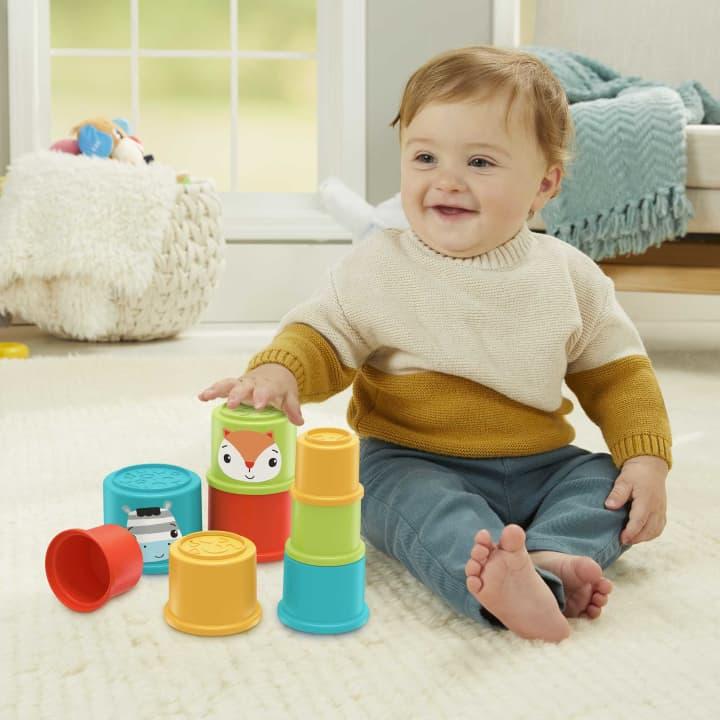 Produktbild Fisher-Price Bunte Stapelbecher