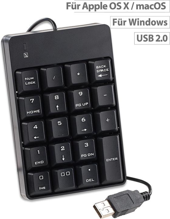 Immagine prodotto GeneralKeys PX4067 (Tastierino numerico, Cablato)
