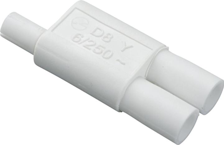 Elektra Mini-Stecker Y-Verteiler 230 V, Leistung max. 550 Watt