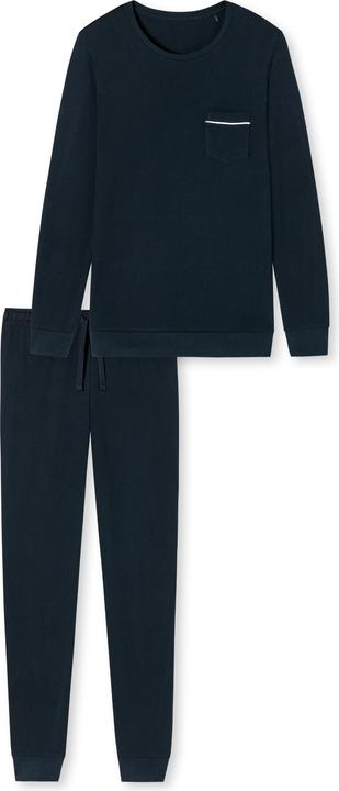 Produktbild Schiesser Pyjama "Fine Interlock" marine (XL)