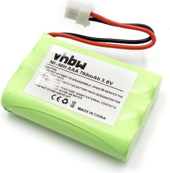 Actual product image AccuCell Battery Replacement for Slendertone 3AAA750 for Medical (750mAh, 3.6V, NiMH) (1 pcs., 750 mAh)
