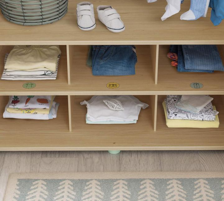 Actual product image Cilek Closet Montes Natural 3 doors (140.53 cm)