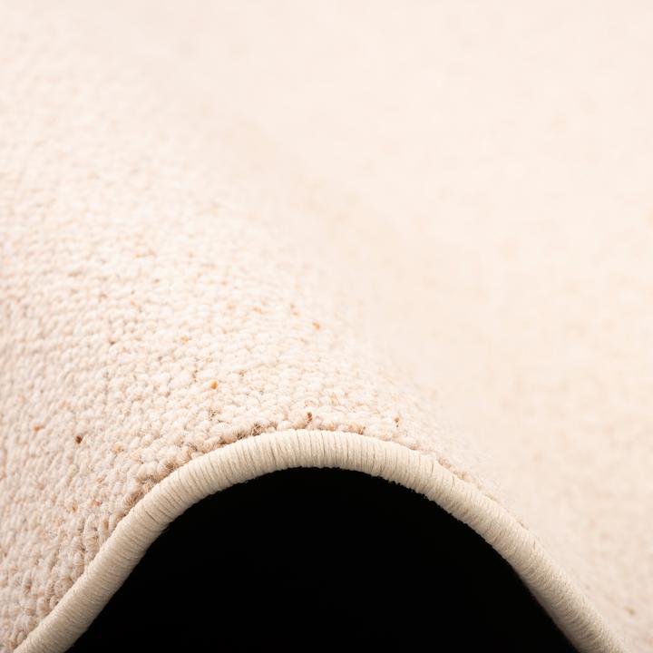 Actual product image Berber Nature Carpet Wool Round (133 x 133 cm)
