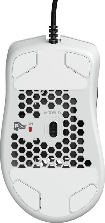 Actual product image Glorious PC Gaming Race Gaming mouse model D Minus (matt white) (Cable)