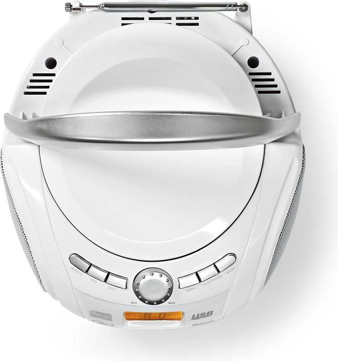 Immagine prodotto Nedis SPBB100WT - Bianco - Audio - Bianco (FM, Bluetooth)