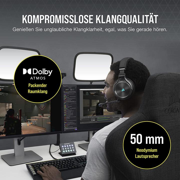 Actual product image Corsair Virtuoso XT (Wireless, Cable)
