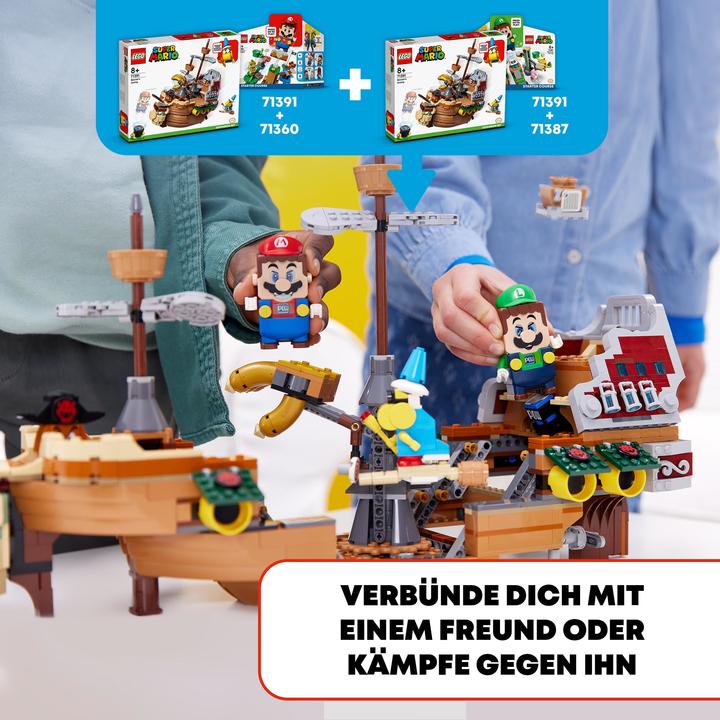 Immagine prodotto LEGO Il dirigibile di Bowser - Set di espansione (71391, LEGO Super Mario)