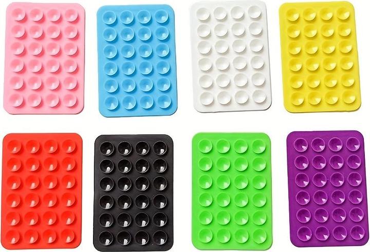 Image du produit PhoneLook Support universel pour smartphone Fixation autocollante en silicone avec ventouses