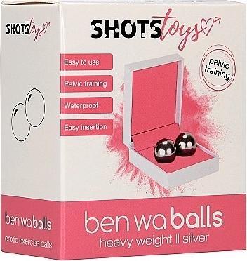 Actual product image Doc Johnson Ben Wa Balls Set Silver