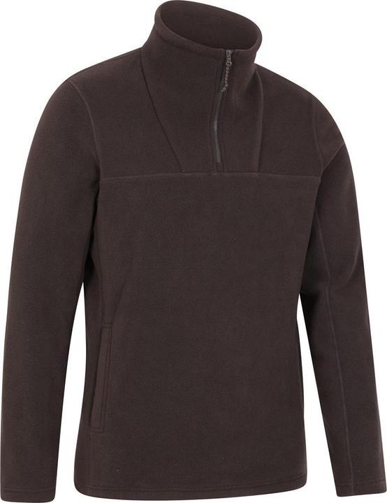 Image du produit Mountain Warehouse Cedar Felpa in Pile Mezza Cerniera Uomo (XS)