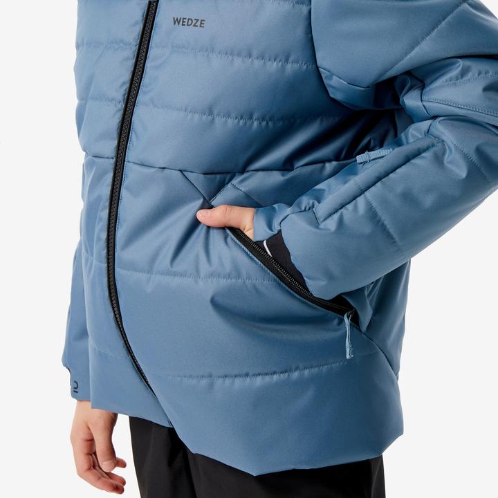 Image du produit Wedze Veste de ski enfant Piste - 100 bleu chaud (128)