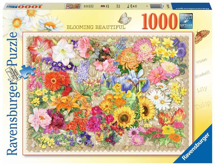 Ravensburger Blooming Beautiful Jigsaw puzzle 1000 pc(s) Flora (1000 Teile)
