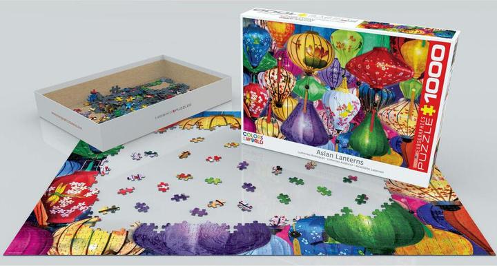 Produktbild Eurographics Asiatische Laternen (1000 Teile)