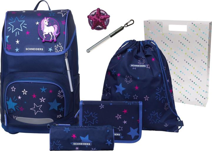 Schneiders Schultaschenset Shooting Star navy (22 l)