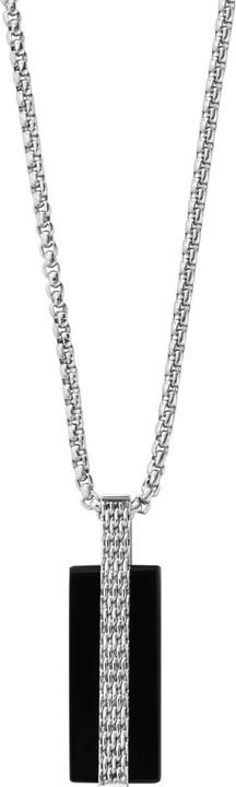 Skagen Collana Torben (Acciaio inossidabile, Pietra colorata, 45 - 50 cm)