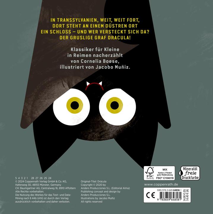 Actual product image Dracula (German)