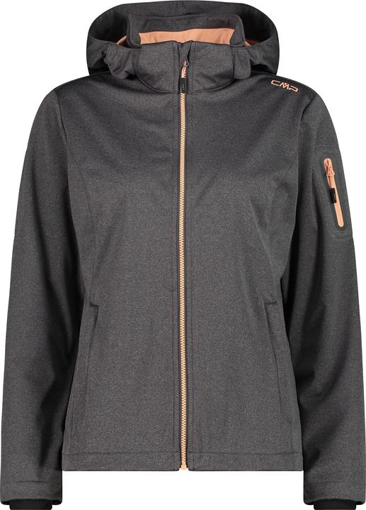 Immagine prodotto CMP Campagnolo Women's Light Softshell Jacket Zip Hood (50, 4XL)